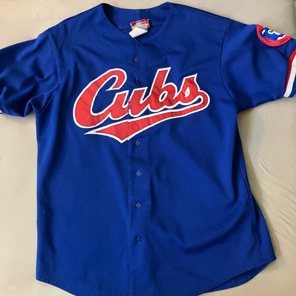 Old School Chicago Cubs Jersey